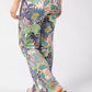 Adele Palm Printed Trousers