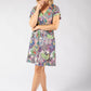 Isa Palm Tropical Dress