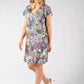 Isa Palm Tropical Dress