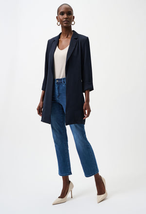 Margot | Classic Straight Leg Stretch Jean