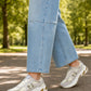 beige trainers