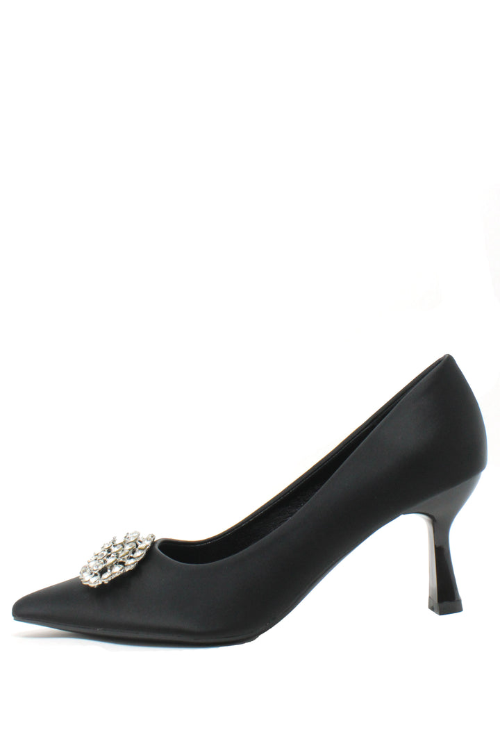 Diamante Court Heel