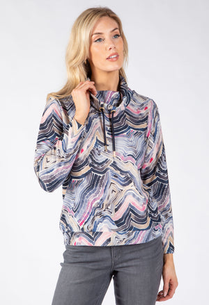 Velira Abstract Swirl Knit
