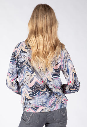 Velira Abstract Swirl Knit