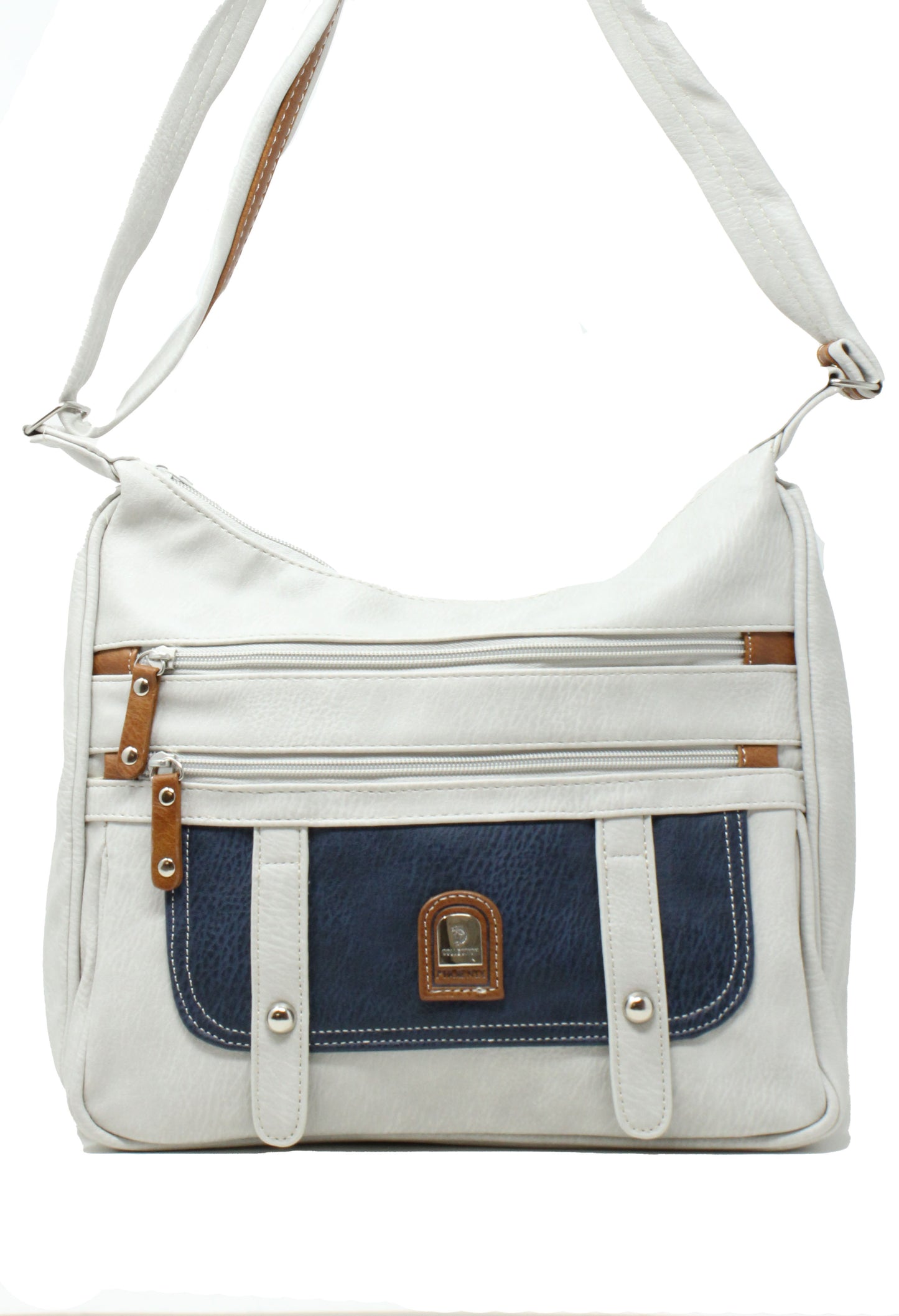 Navy Contrast Crossbody Bag
