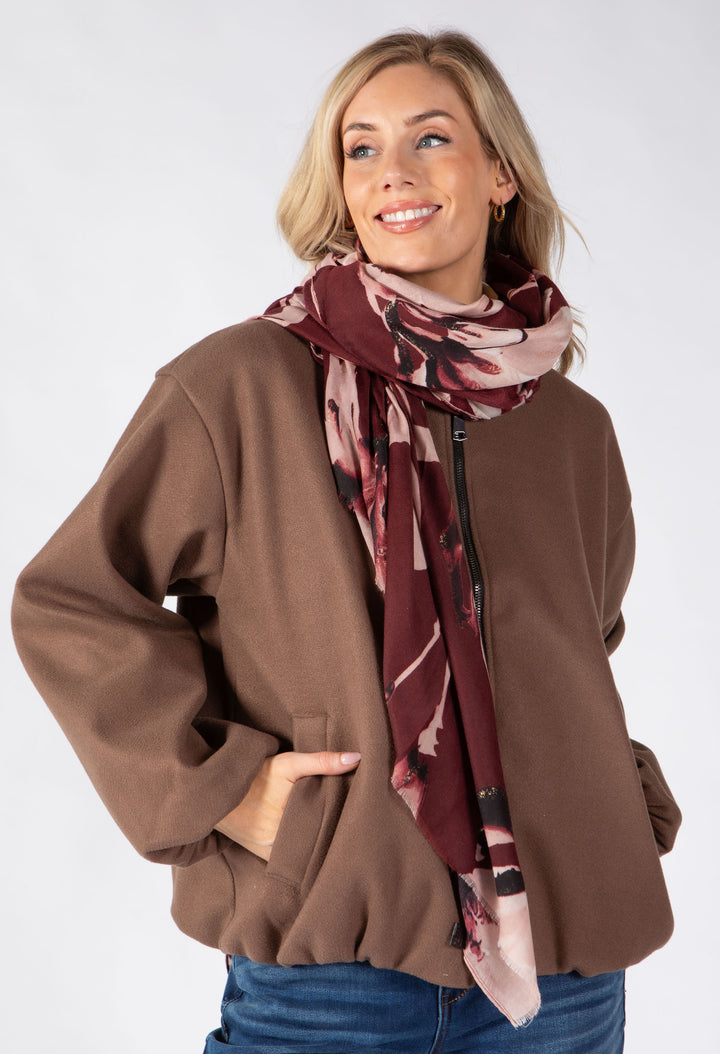 Abstract Print Scarf