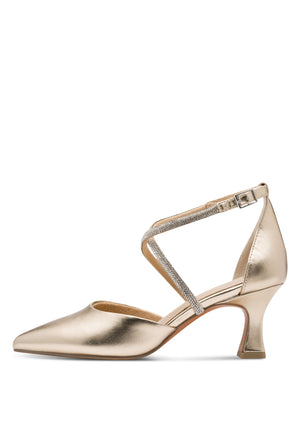 Diamante Cross Heel