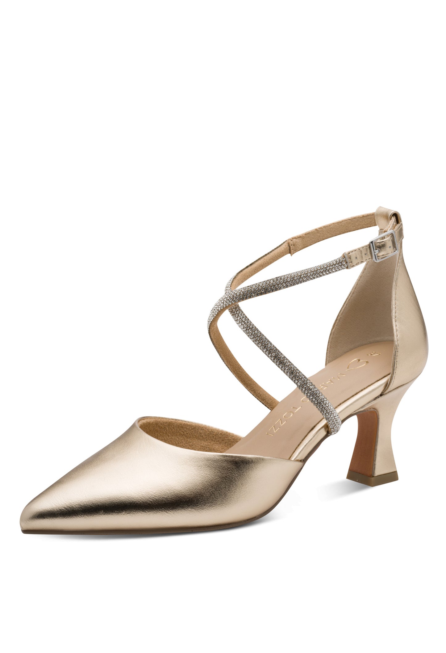 Diamante Cross Heel