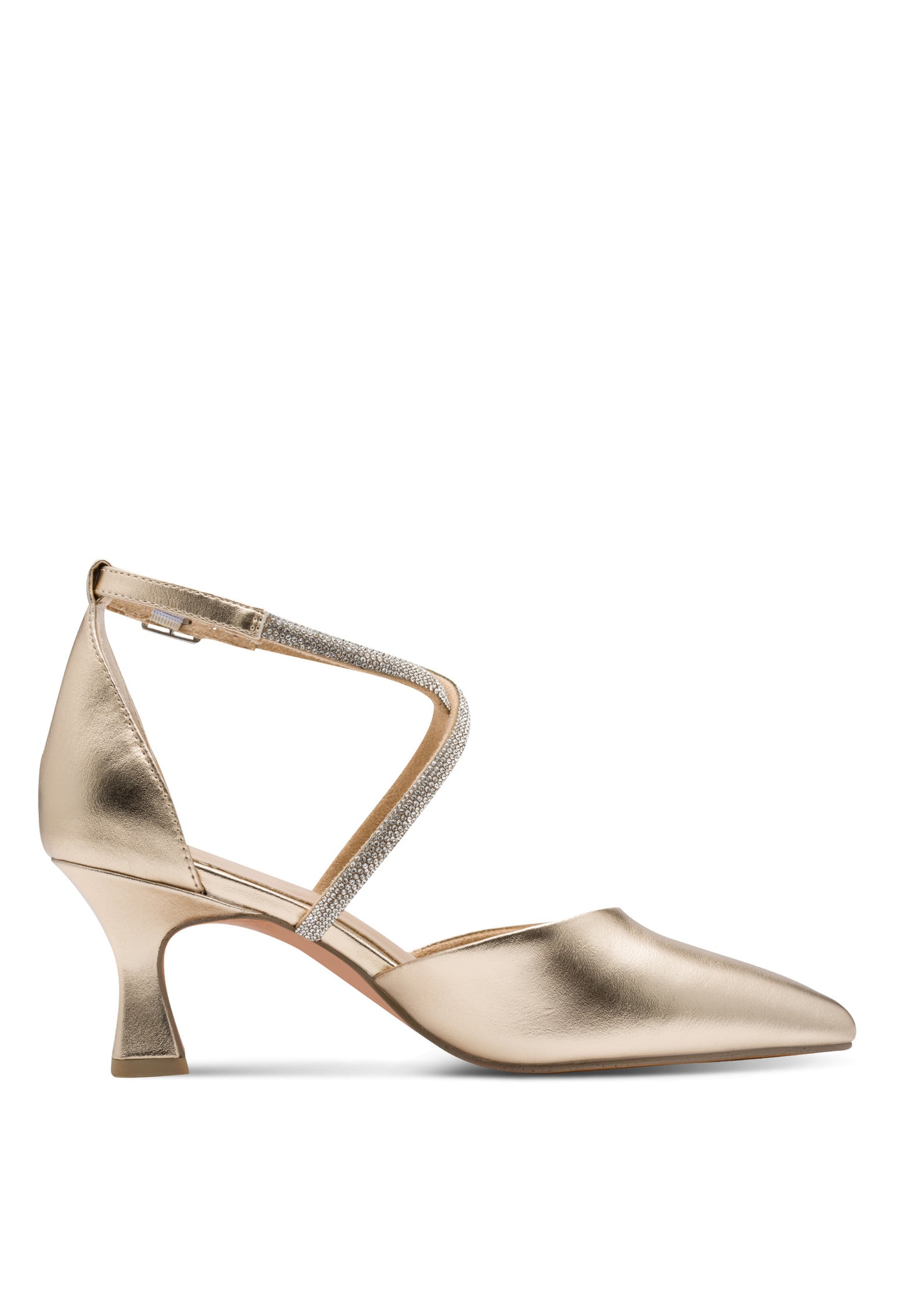 Diamante Cross Heel