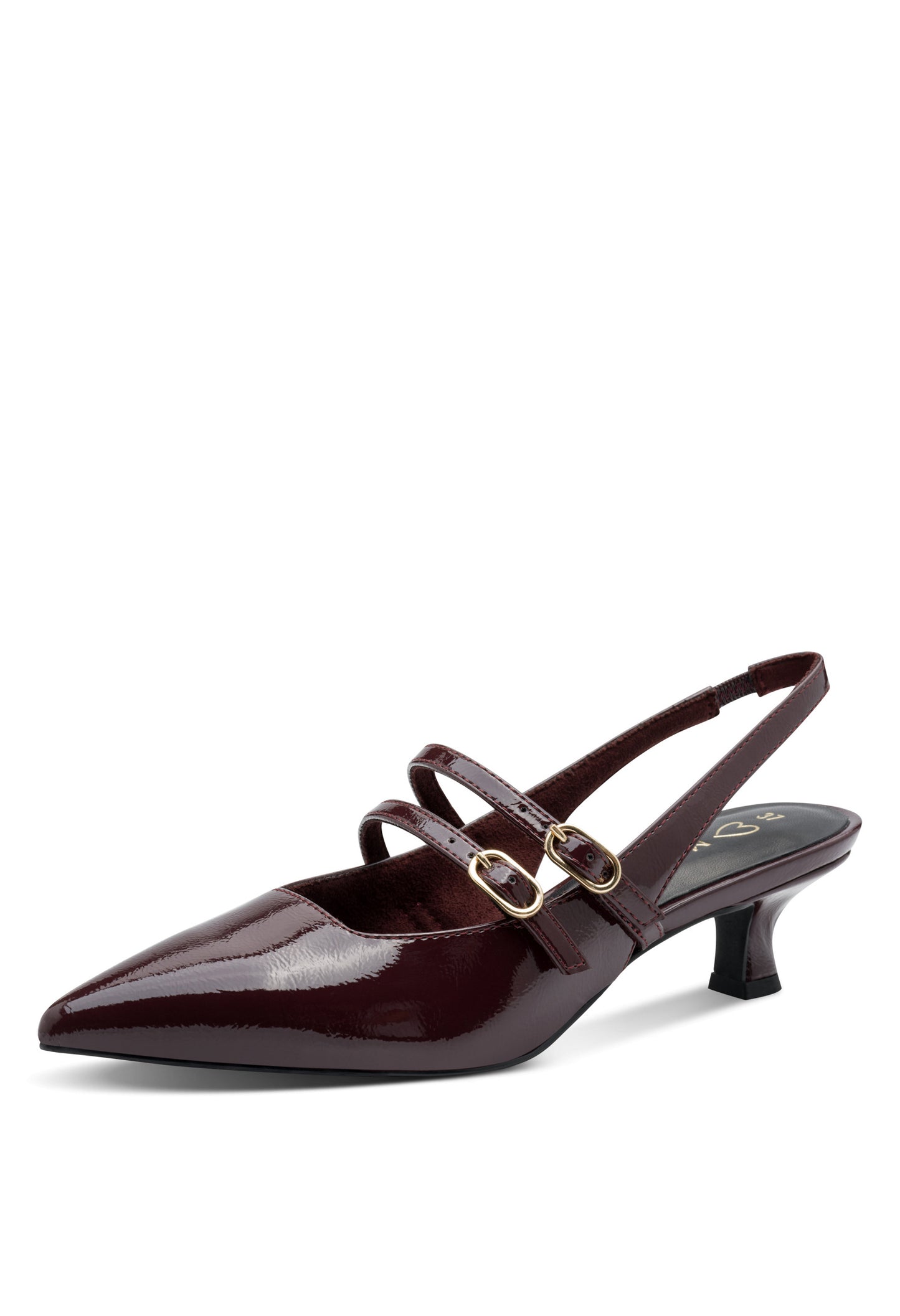 Double Strap Sling Back