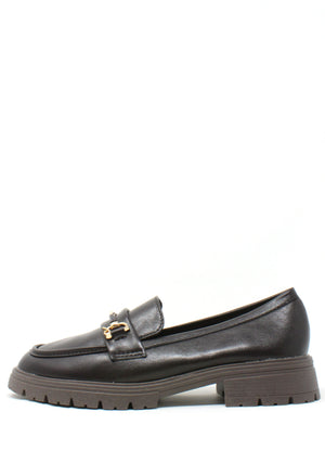 Twisted Look Buckle Loafer