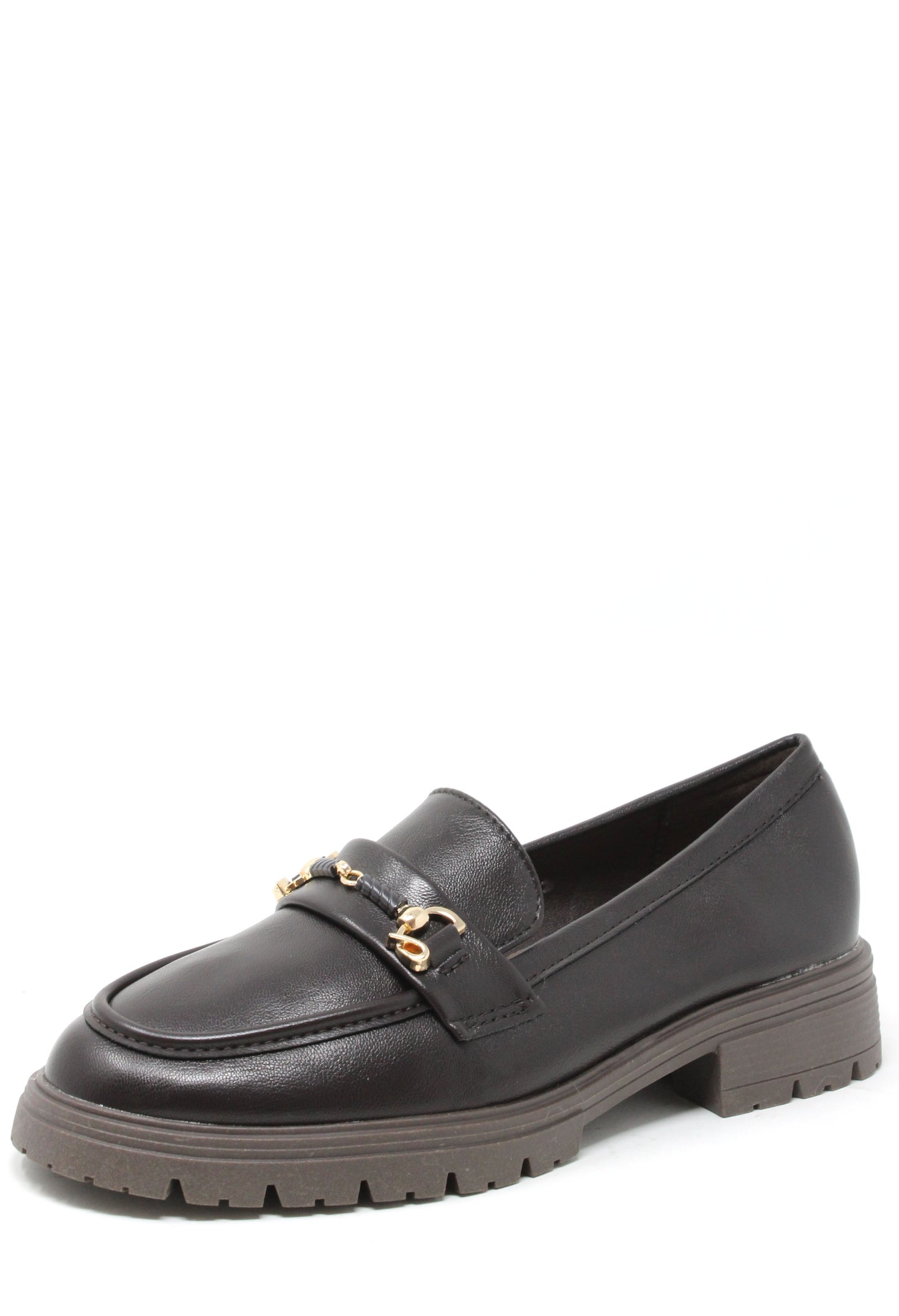 Twisted Look Buckle Loafer