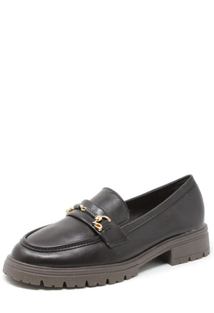 Twisted Look Buckle Loafer