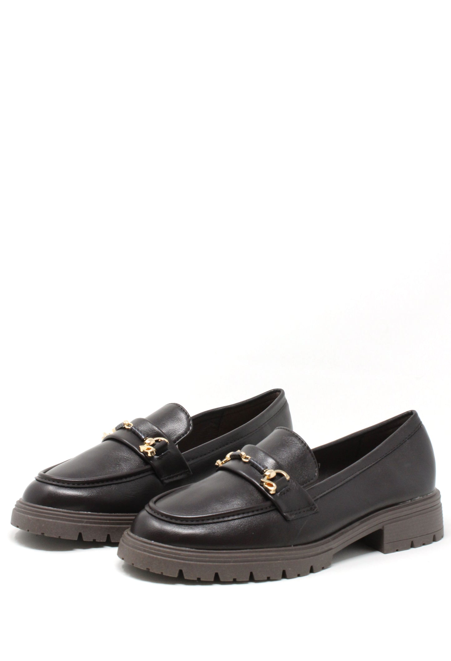 Twisted Look Buckle Loafer