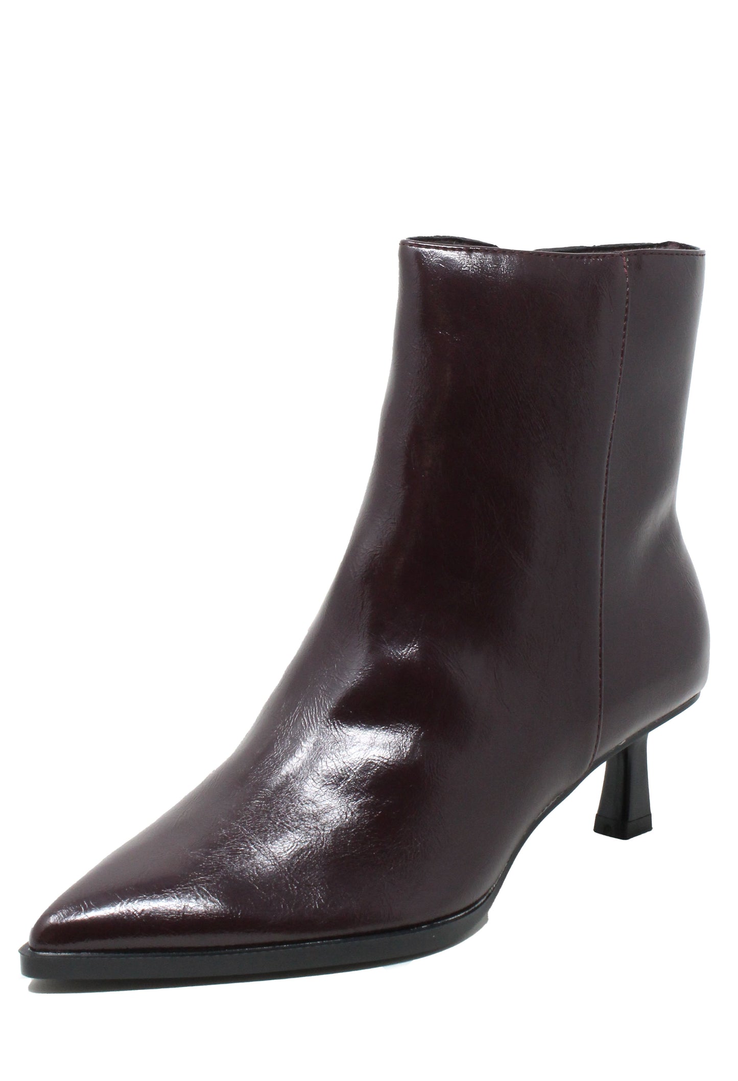 Merlot Kitten Heel Boot