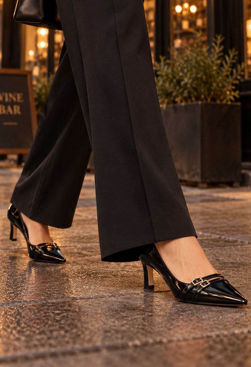 black heel