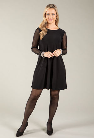 Pearl Sleeve Shift Dress