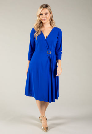 Faux Wrap Dress