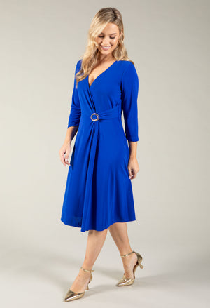 Faux Wrap Dress
