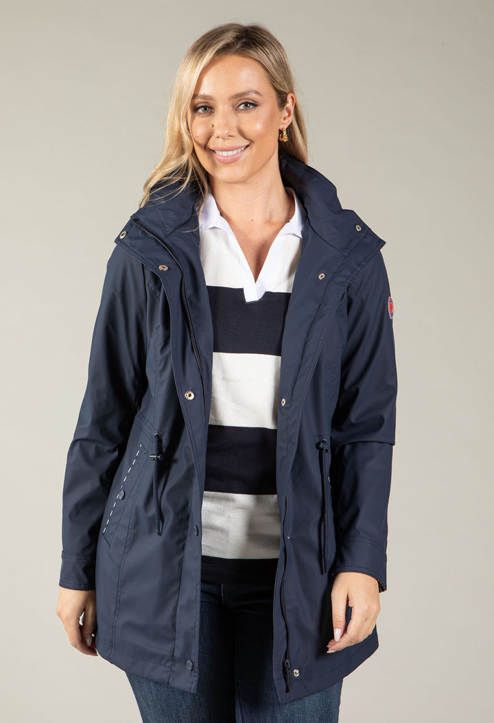 Nautical Design Raincoat