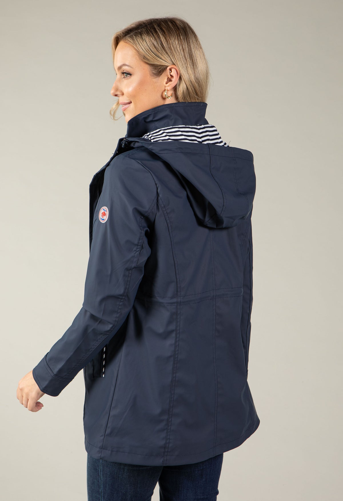 Nautical Design Raincoat