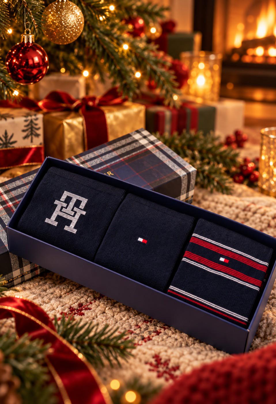 3 Gift Box of Men's Socks