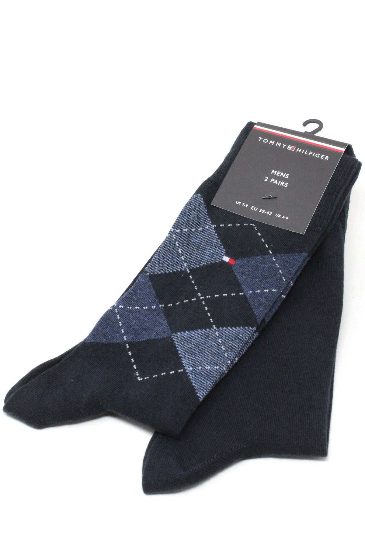 Check 2 Pair Men's Socks