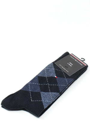 Check 2 Pair Men's Socks