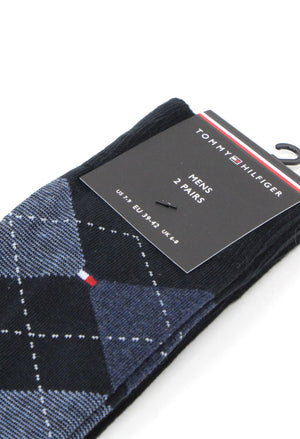 Check 2 Pair Men's Socks