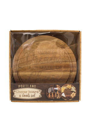 Cheese Board and Tool Set