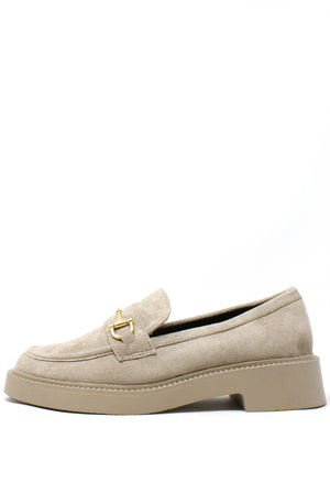 Golden Buckle Loafer