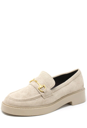 Golden Buckle Loafer