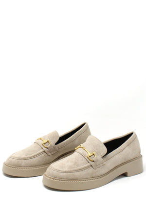 Golden Buckle Loafer