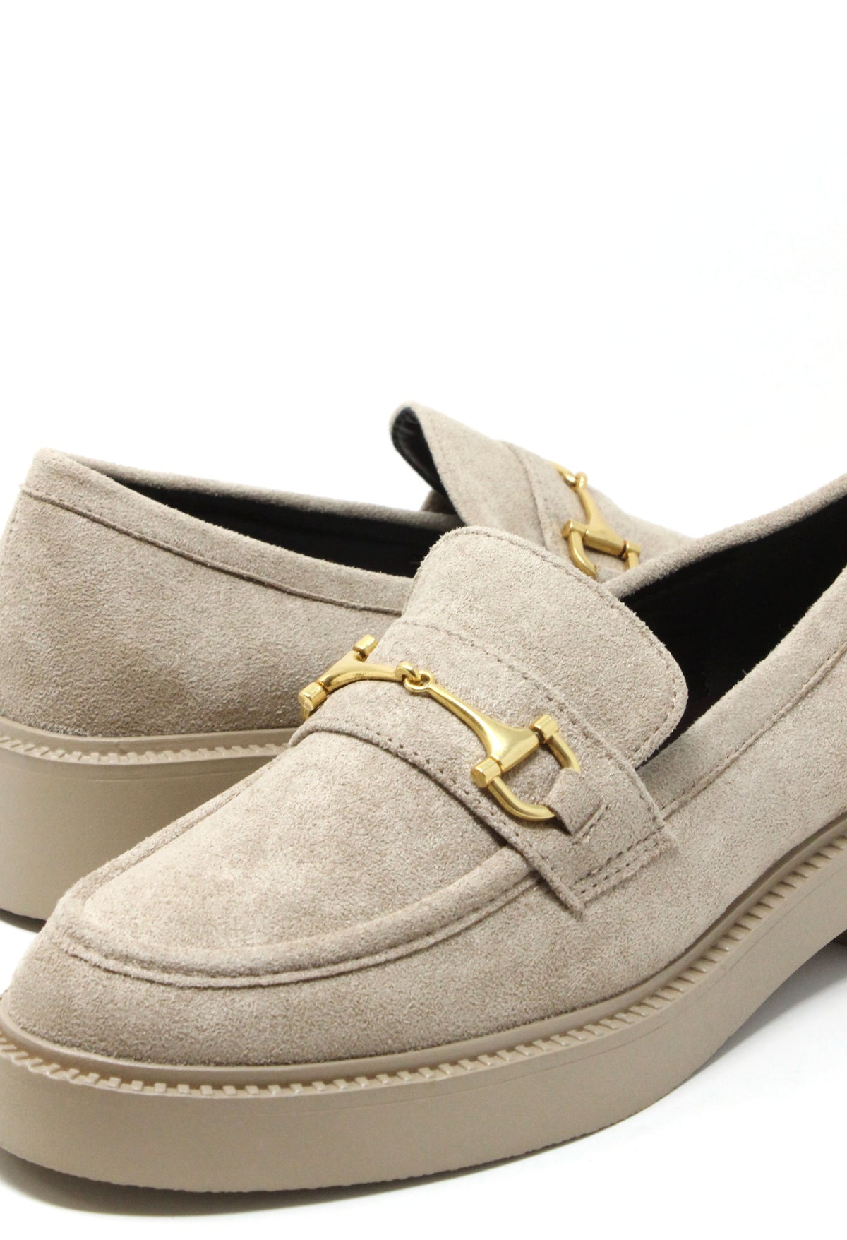 Golden Buckle Loafer