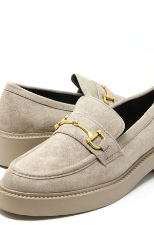 Golden Buckle Loafer