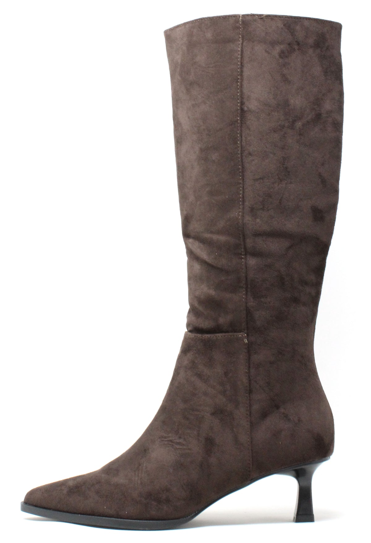 Pointed Knee High Boot