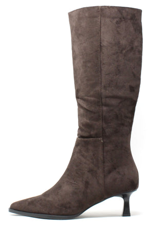 Pointed Knee High Boot