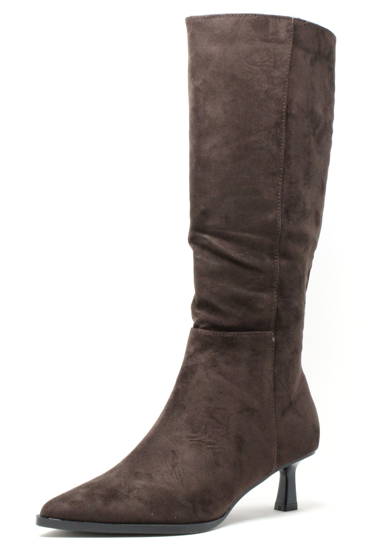 Pointed Knee High Boot