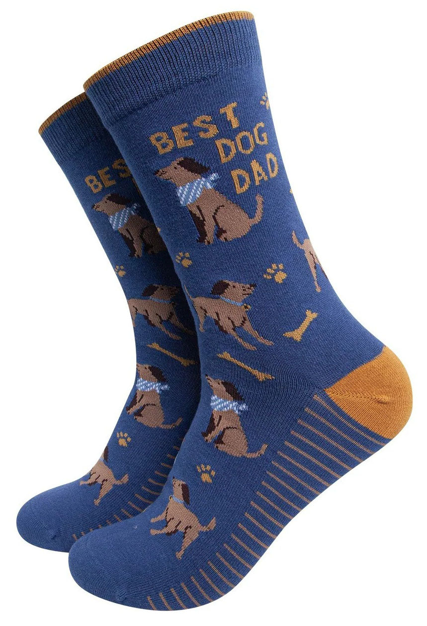 Pawsome Dog dad Socks Matchbox Giftset