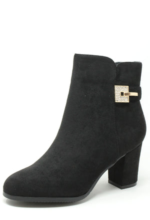 Diamante Buckle Boot