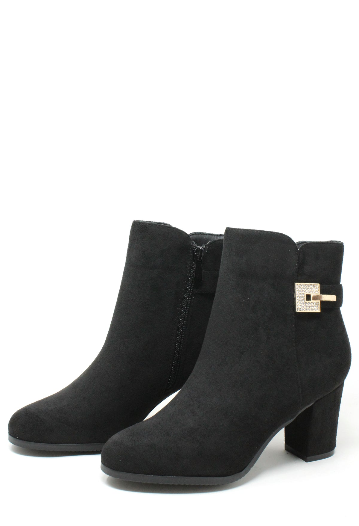 Diamante Buckle Boot