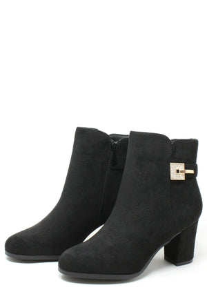 Diamante Buckle Boot