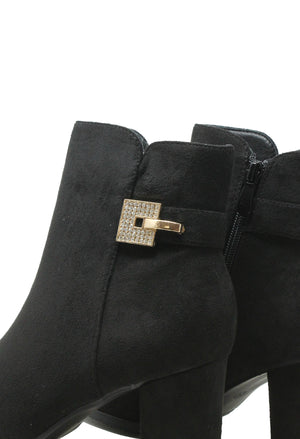 Diamante Buckle Boot