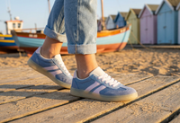 Contrast Stripe Trainer