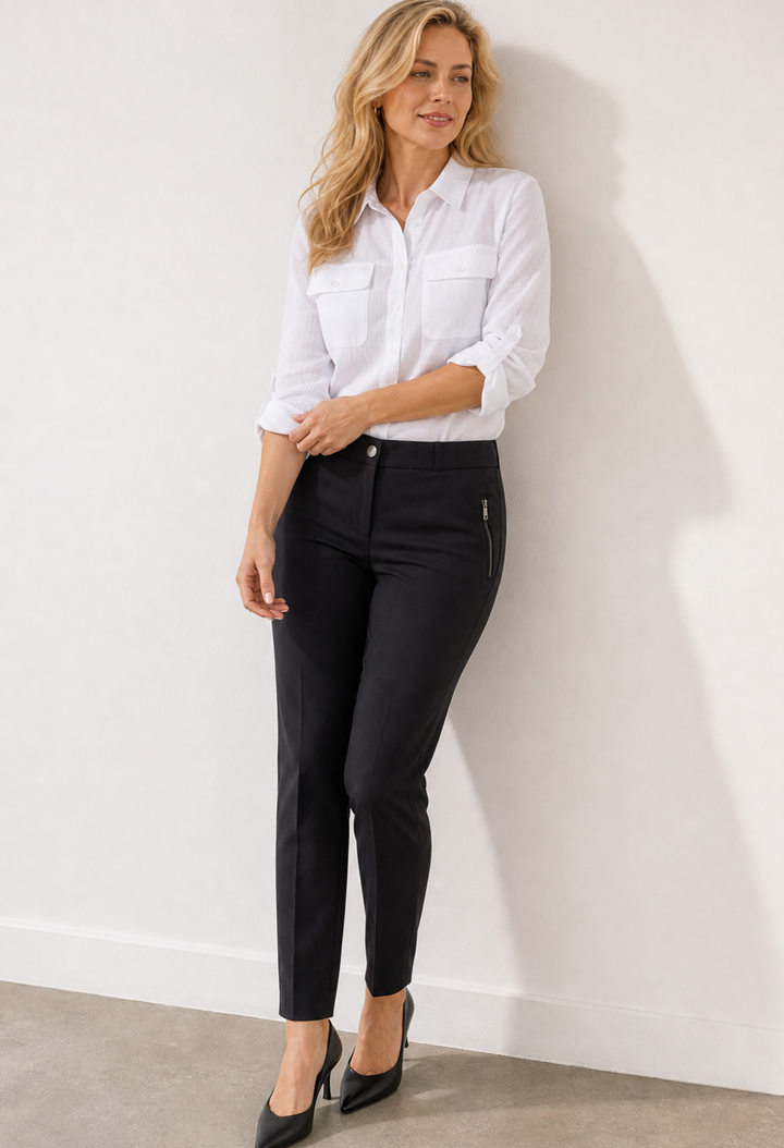 Naomi Zip Pocket Trousers