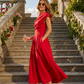 Betty Asymmetric Midi Dress