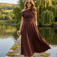 Betty Asymmetric Midi Dress