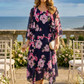 2 Piece Floral Midi Dress