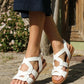 Cross-Strap Sandal