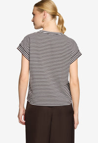 Striped V-Neck T-Shirt
